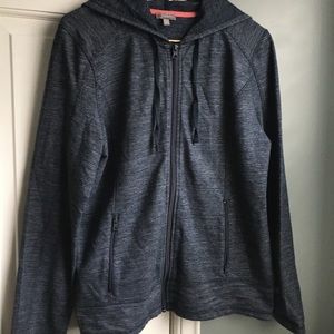 Talbots zip up hoodie with pockets in front size M